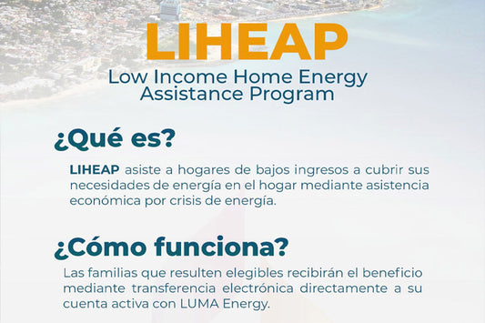 Programa de ayuda para energía para hogar de bajos ingresos (LIHEAP) por COVID-19