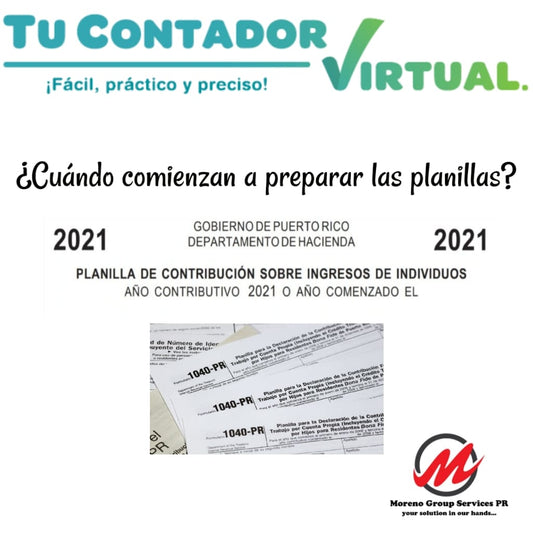 ¿Cuándo comienzan a preparar las planillas?